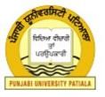 Punjabi University, Patiala Contact No. 0175-513 6522
